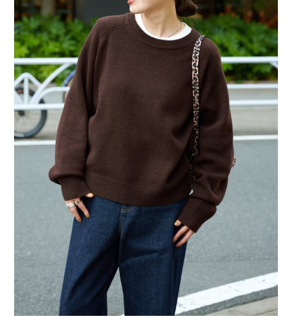 OUTDOOR PRODUCTS Usual Things「≪予約≫WOOL SIGNATURE クルーネックニット」|ニット・セーター|