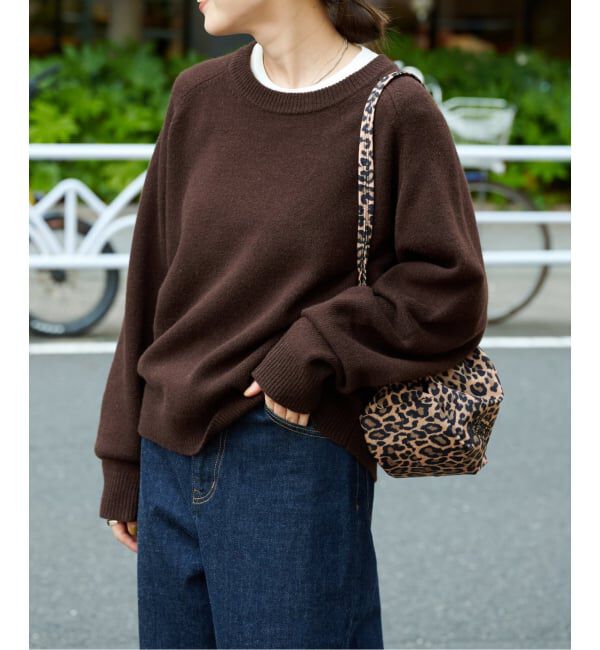 OUTDOOR PRODUCTS Usual Things「≪予約≫WOOL SIGNATURE クルーネックニット」|ニット・セーター|
