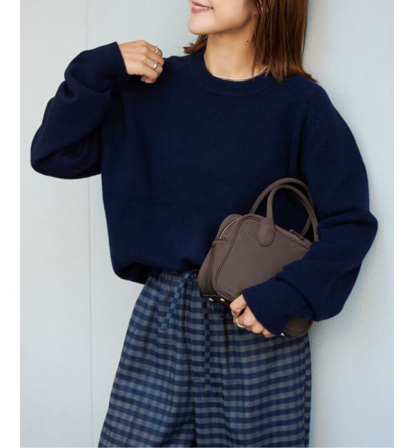 OUTDOOR PRODUCTS Usual Things「≪予約≫WOOL SIGNATURE クルーネックニット」|ニット・セーター|