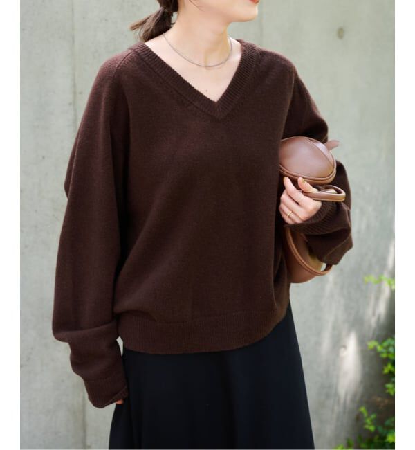 OUTDOOR PRODUCTS Usual Things「≪予約≫WOOL SIGNATURE Vネックニット」|ニット・セーター|