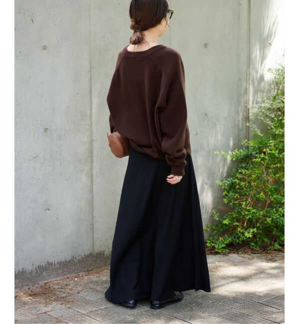 OUTDOOR PRODUCTS Usual Things「≪予約≫WOOL SIGNATURE Vネックニット」|ニット・セーター|