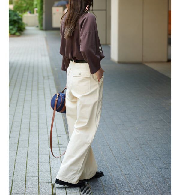 OUTDOOR PRODUCTS Usual Things「ULTハイライズルーズBKSベイカー」|スラックス|