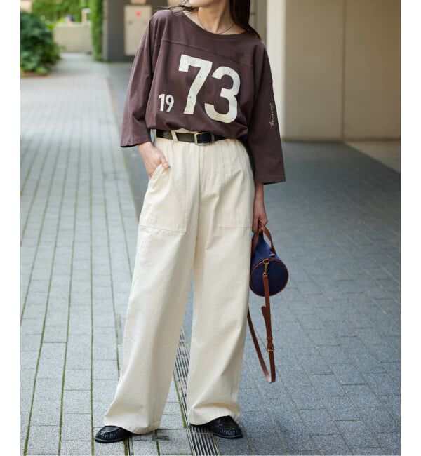OUTDOOR PRODUCTS Usual Things「ULTハイライズルーズBKSベイカー」|スラックス|