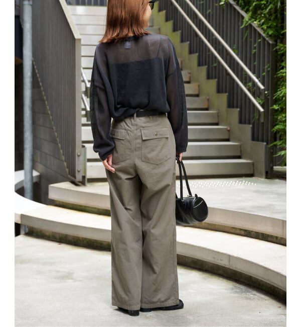 OUTDOOR PRODUCTS Usual Things「ULTハイライズルーズBKSベイカー」|スラックス|