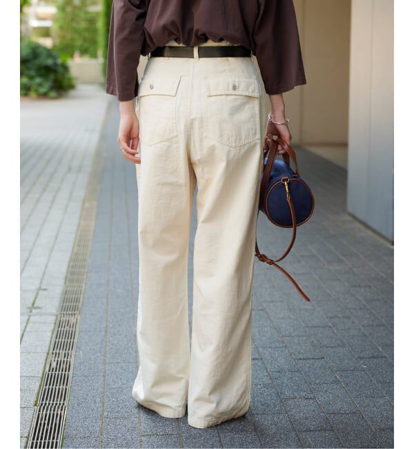 OUTDOOR PRODUCTS Usual Things「ULTハイライズルーズBKSベイカー」|スラックス|