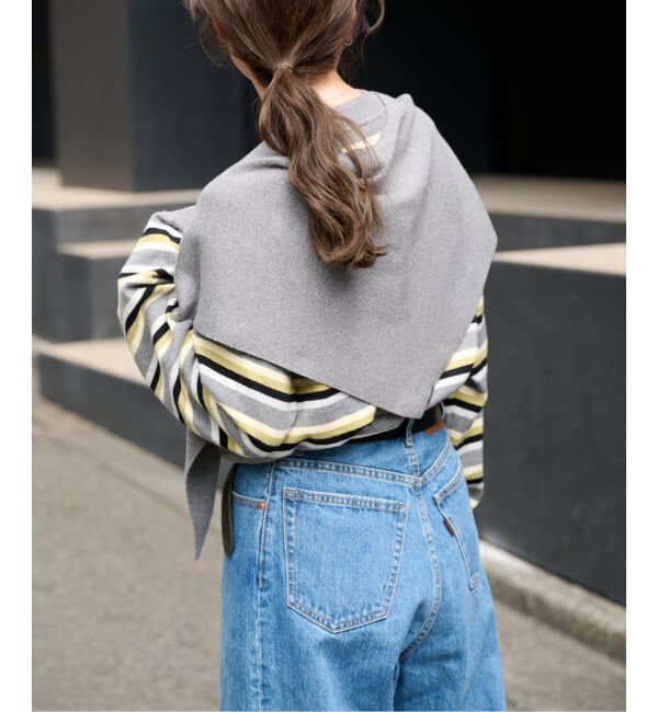OUTDOOR PRODUCTS Usual Things「コットンカシミヤMIXトライアングルストール」|バンダナ・スカーフ|