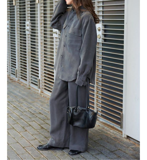 OUTDOOR PRODUCTS Usual Things「キュプラプラップポケットサファリシャツ セットアップ対応」|シャツ・ブラウス|