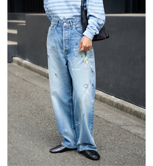 OUTDOOR PRODUCTS Usual Things「ULT PAINT JAPAN DENIM ユニセックス対応」|デニム|