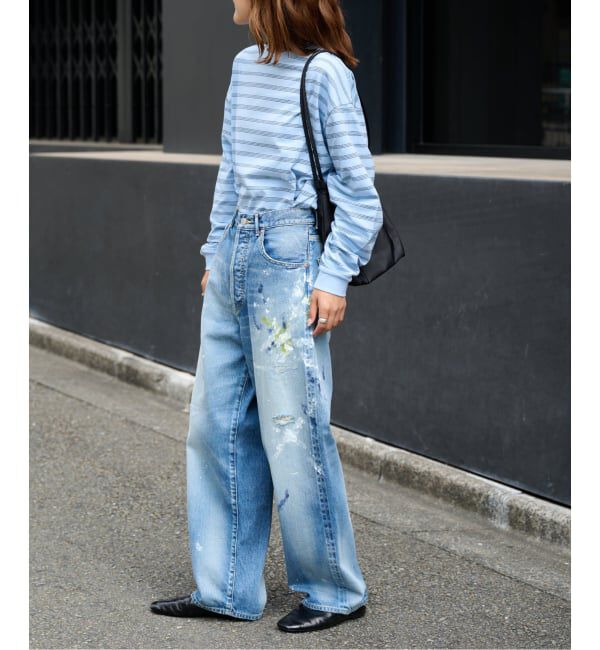 OUTDOOR PRODUCTS Usual Things「ULT PAINT JAPAN DENIM ユニセックス対応」|デニム|