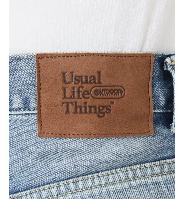 OUTDOOR PRODUCTS Usual Things「ULT PAINT JAPAN DENIM ユニセックス対応」|デニム|