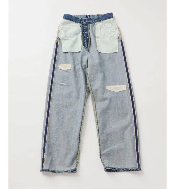 OUTDOOR PRODUCTS Usual Things「ULT PAINT JAPAN DENIM ユニセックス対応」|デニム|