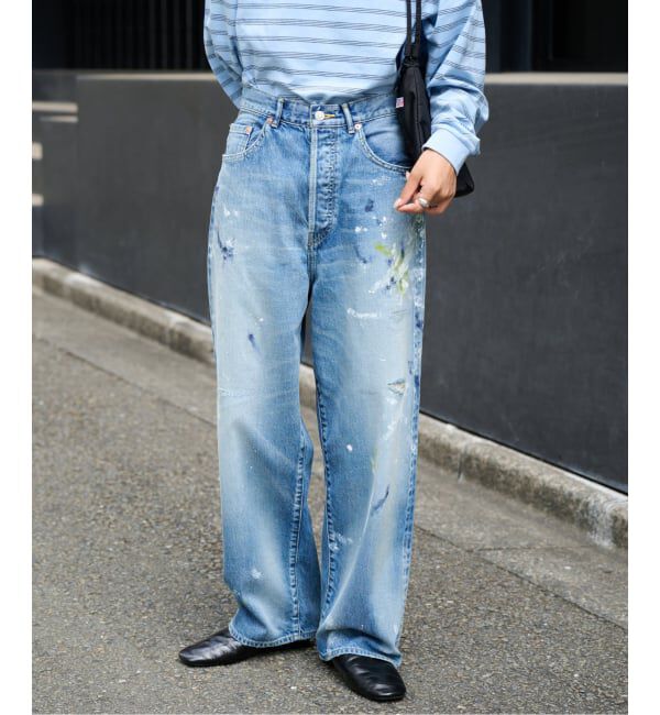 OUTDOOR PRODUCTS Usual Things「ULT PAINT JAPAN DENIM ユニセックス対応」|デニム|