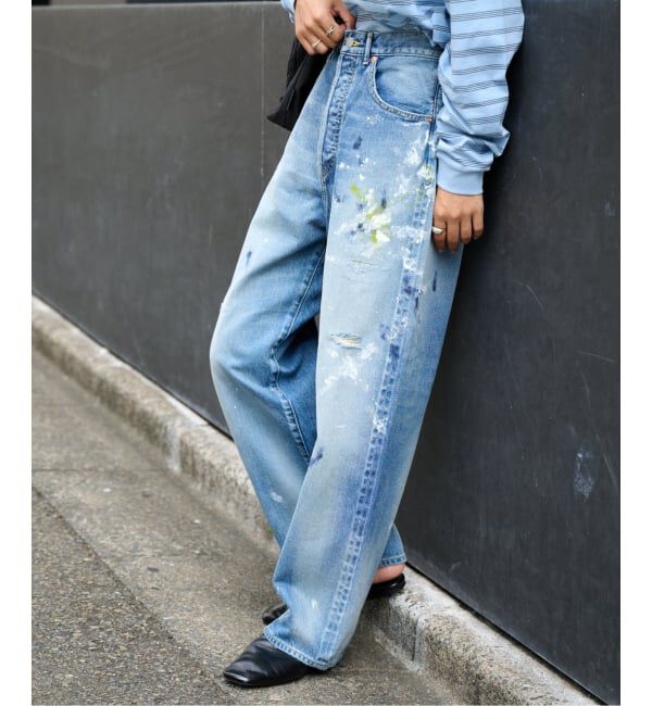 OUTDOOR PRODUCTS Usual Things「ULT PAINT JAPAN DENIM ユニセックス対応」|デニム|