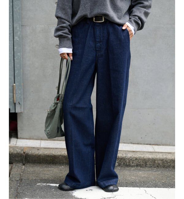 OUTDOOR PRODUCTS Usual Things「ULTデニムスラックス」|デニム|