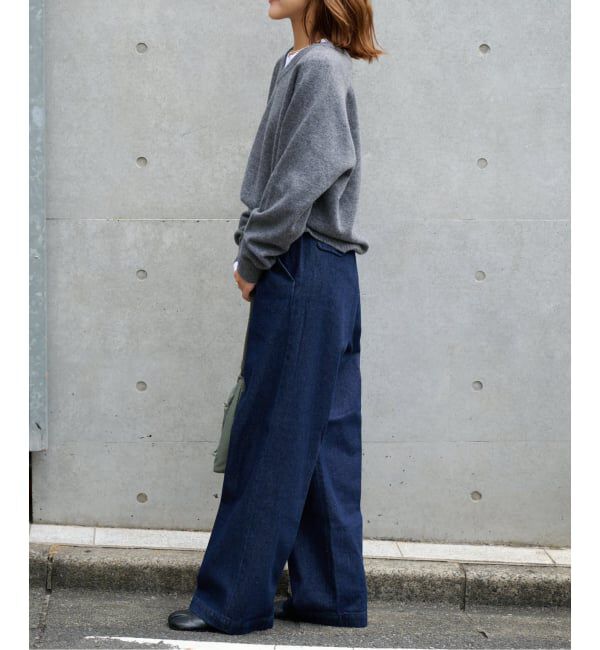 OUTDOOR PRODUCTS Usual Things「ULTデニムスラックス」|デニム|