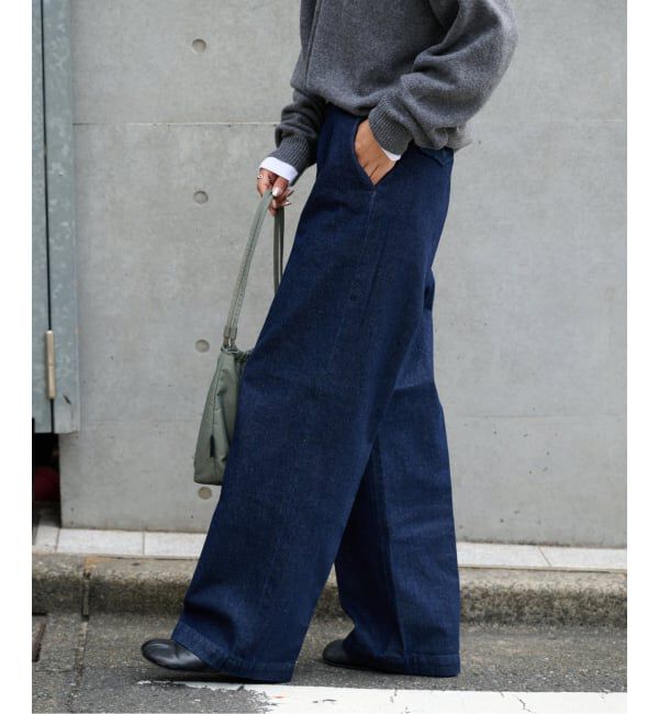 OUTDOOR PRODUCTS Usual Things「ULTデニムスラックス」|デニム|