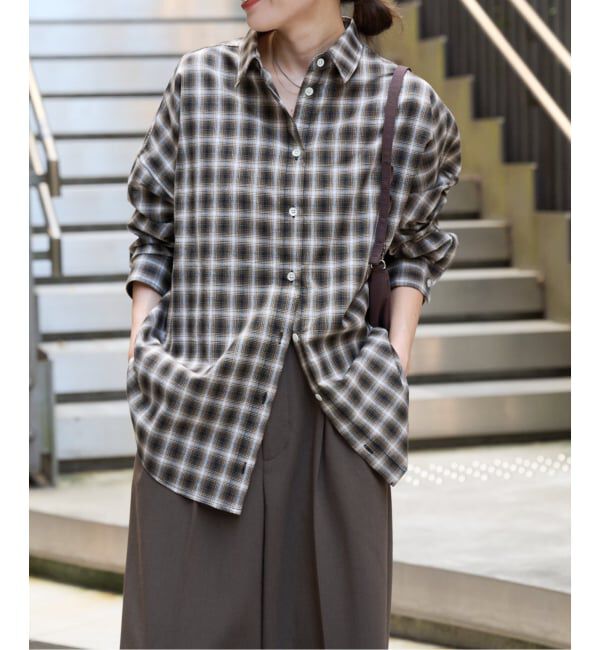 OUTDOOR PRODUCTS Usual Things「チェックシャツ」|シャツ・ブラウス|