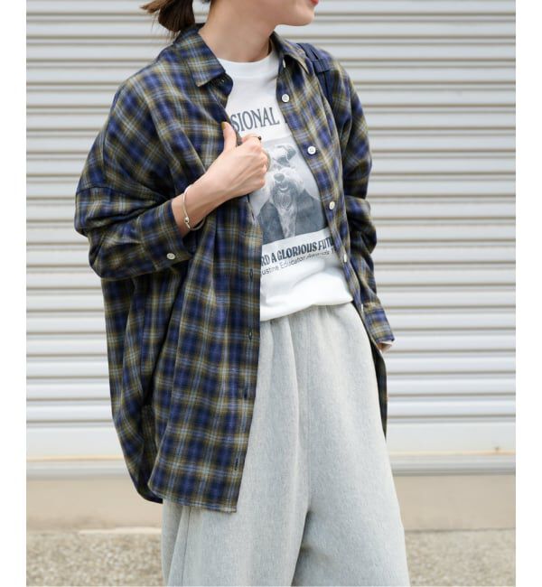 OUTDOOR PRODUCTS Usual Things「チェックシャツ」|シャツ・ブラウス|