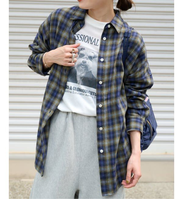 OUTDOOR PRODUCTS Usual Things「チェックシャツ」|シャツ・ブラウス|