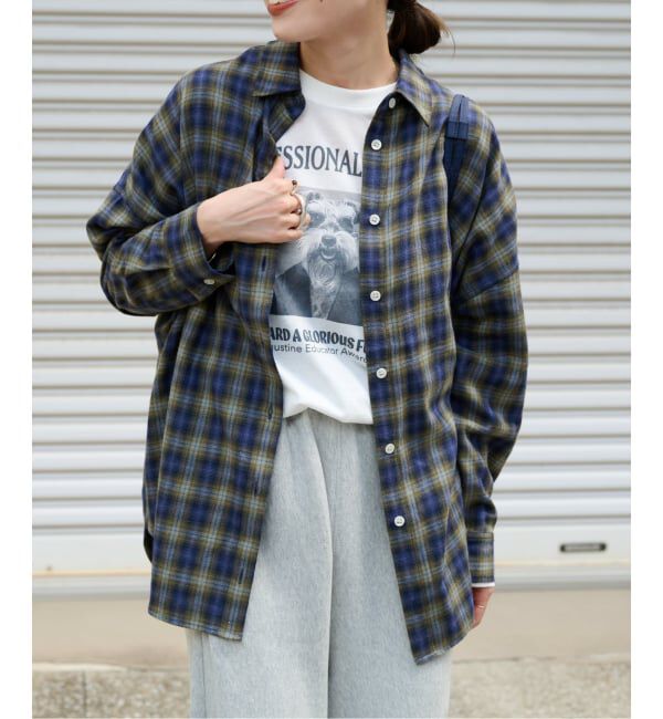 OUTDOOR PRODUCTS Usual Things「チェックシャツ」|シャツ・ブラウス|