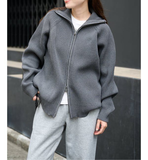 OUTDOOR PRODUCTS Usual Things「LOGAN ex ZIP UP KNIT CARDIGAN」|ニット・セーター|