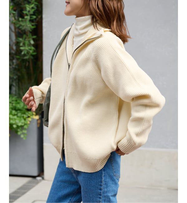 OUTDOOR PRODUCTS Usual Things「LOGAN ex ZIP UP KNIT CARDIGAN」|ニット・セーター|