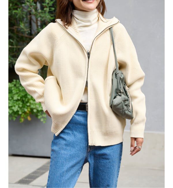 OUTDOOR PRODUCTS Usual Things「LOGAN ex ZIP UP KNIT CARDIGAN」|ニット・セーター|