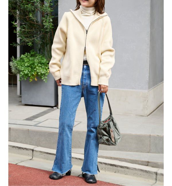 OUTDOOR PRODUCTS Usual Things「LOGAN ex ZIP UP KNIT CARDIGAN」|ニット・セーター|