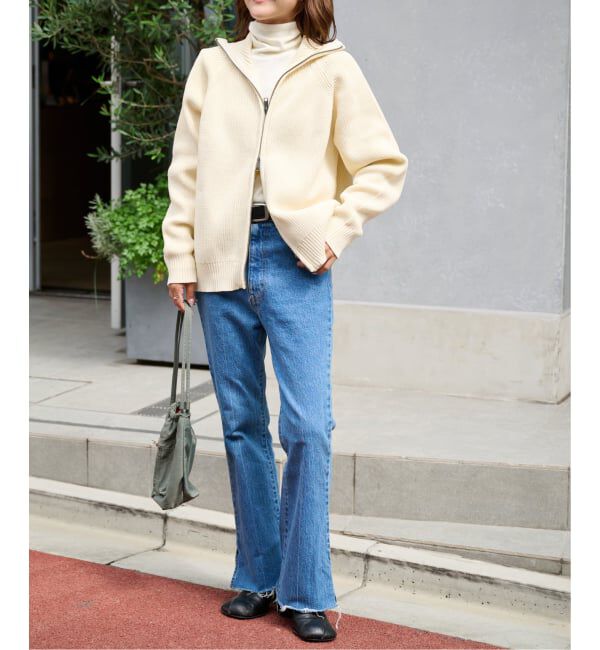 OUTDOOR PRODUCTS Usual Things「LOGAN ex ZIP UP KNIT CARDIGAN」|ニット・セーター|