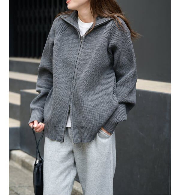OUTDOOR PRODUCTS Usual Things「LOGAN ex ZIP UP KNIT CARDIGAN」|ニット・セーター|