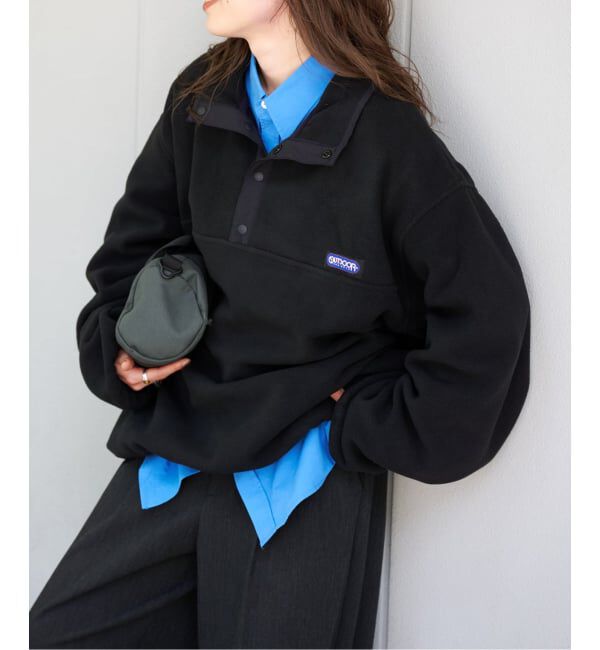 OUTDOOR PRODUCTS Usual Things「≪予約≫追加 フリーススナップブルゾン」|その他|ブラック