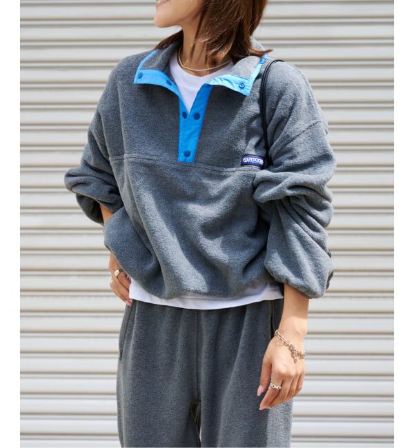 OUTDOOR PRODUCTS Usual Things「≪予約≫追加 フリーススナップブルゾン」|その他|