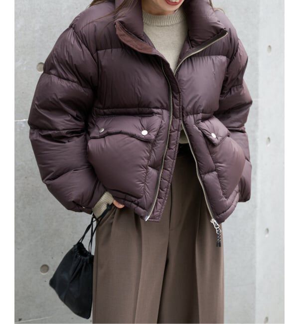 OUTDOOR PRODUCTS Usual Things「≪予約≫TAION ex VOLUME DOWN JK」|ダウン|ブラウン