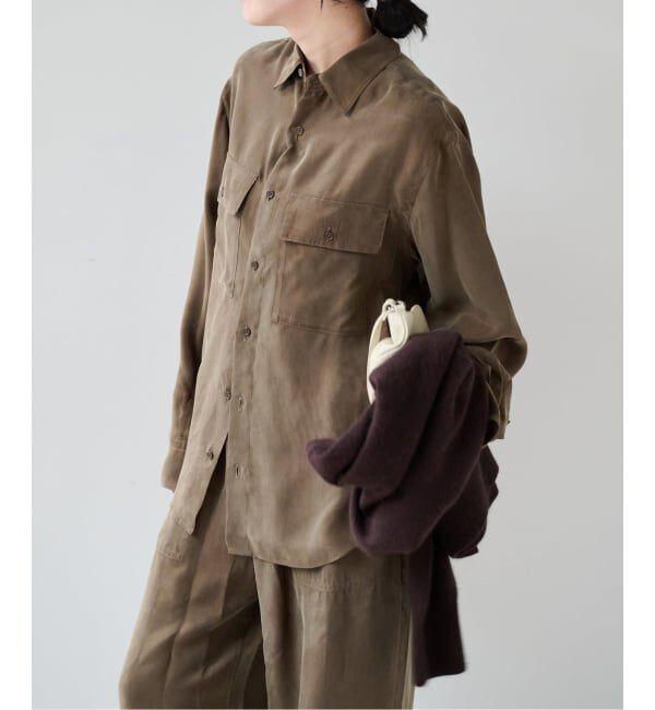 OUTDOOR PRODUCTS Usual Things「フラップポケットサファリシャツ　セットアップ対応」|シャツ・ブラウス|