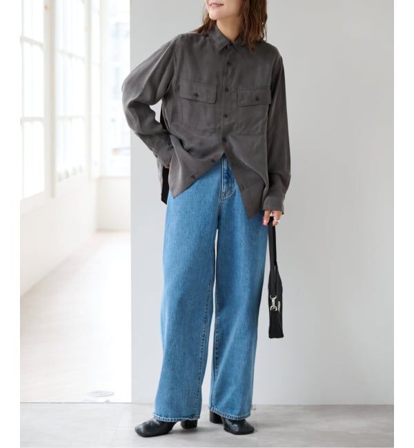 OUTDOOR PRODUCTS Usual Things「フラップポケットサファリシャツ　セットアップ対応」|シャツ・ブラウス|