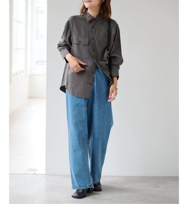 OUTDOOR PRODUCTS Usual Things「フラップポケットサファリシャツ　セットアップ対応」|シャツ・ブラウス|