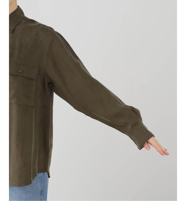 OUTDOOR PRODUCTS Usual Things「フラップポケットサファリシャツ　セットアップ対応」|シャツ・ブラウス|