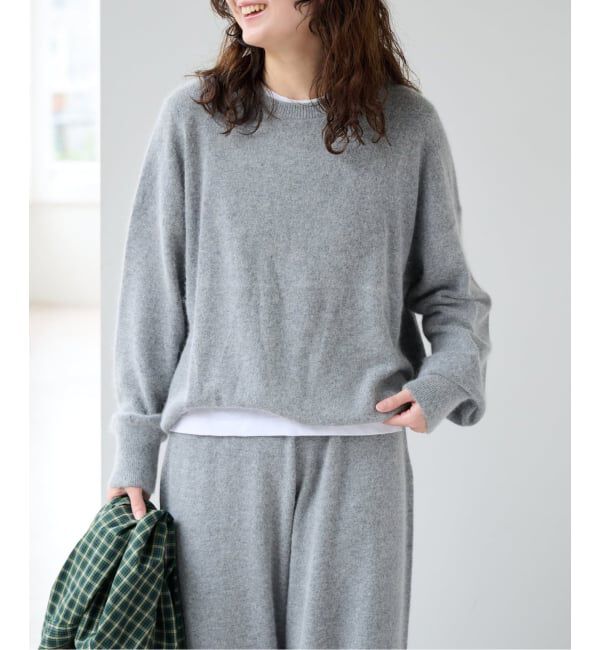 OUTDOOR PRODUCTS Usual Things「≪予約≫クルーネックニット&times;ニットパンツ 2点SET」|ニット・セーター|