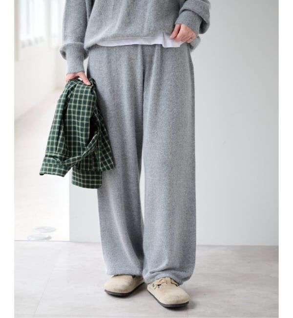 OUTDOOR PRODUCTS Usual Things「≪予約≫クルーネックニット&times;ニットパンツ 2点SET」|ニット・セーター|