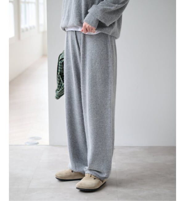 OUTDOOR PRODUCTS Usual Things「≪予約≫クルーネックニット&times;ニットパンツ 2点SET」|ニット・セーター|