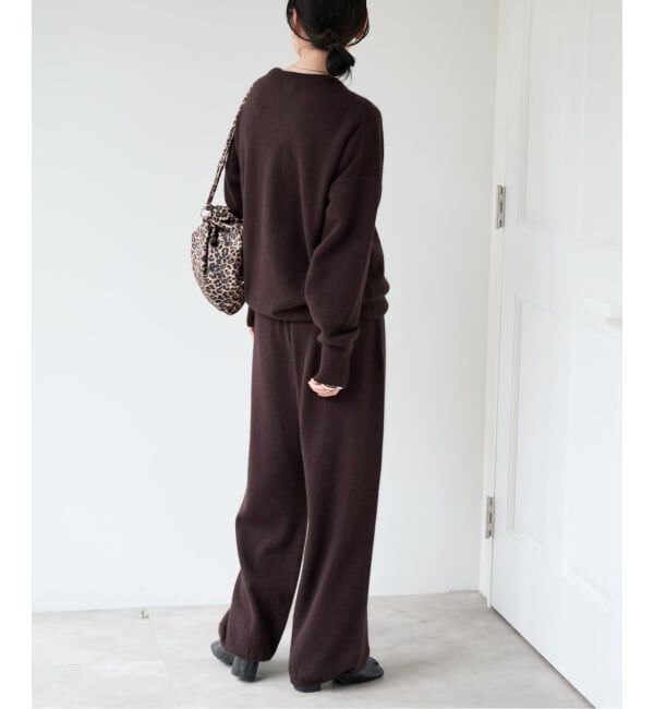 OUTDOOR PRODUCTS Usual Things「≪予約≫クルーネックニット&times;ニットパンツ 2点SET」|ニット・セーター|