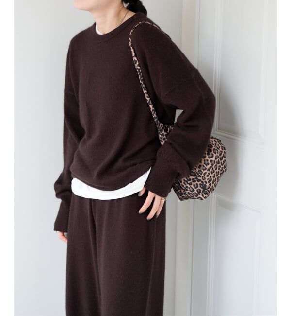 OUTDOOR PRODUCTS Usual Things「≪予約≫クルーネックニット&times;ニットパンツ 2点SET」|ニット・セーター|