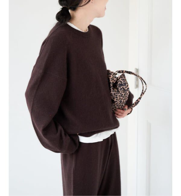 OUTDOOR PRODUCTS Usual Things「≪予約≫クルーネックニット&times;ニットパンツ 2点SET」|ニット・セーター|