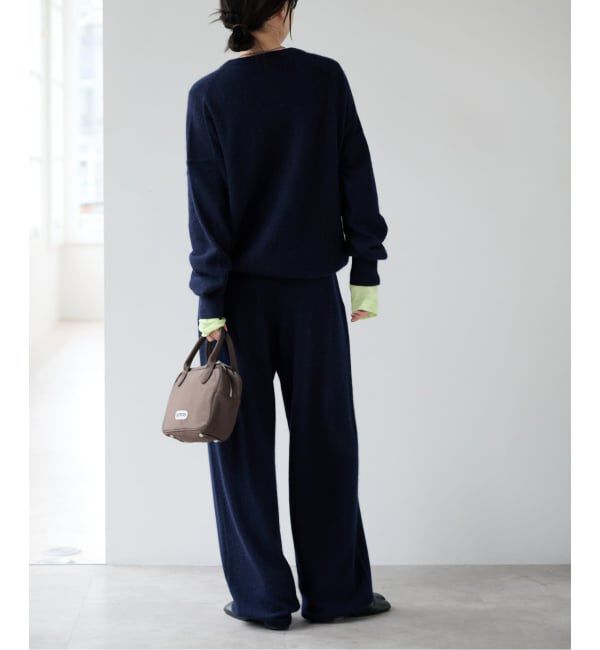 OUTDOOR PRODUCTS Usual Things「≪予約≫クルーネックニット&times;ニットパンツ 2点SET」|ニット・セーター|