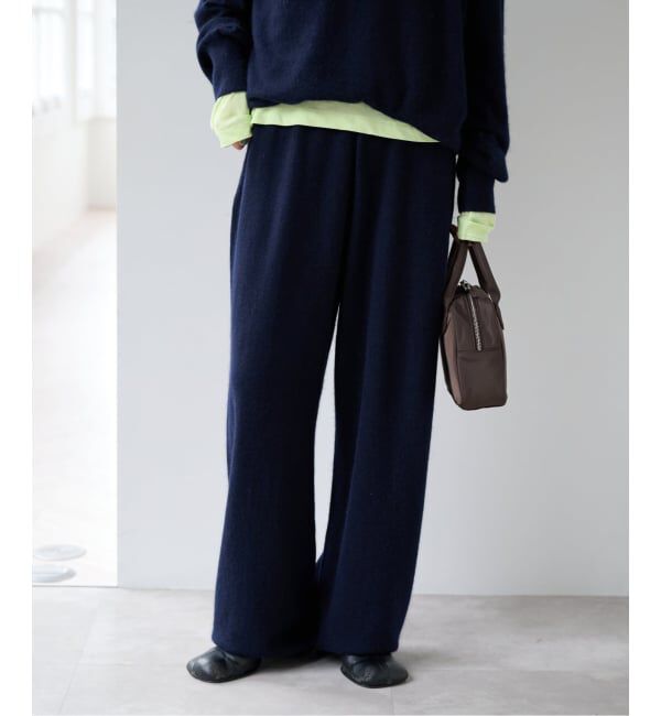 OUTDOOR PRODUCTS Usual Things「≪予約≫クルーネックニット&times;ニットパンツ 2点SET」|ニット・セーター|