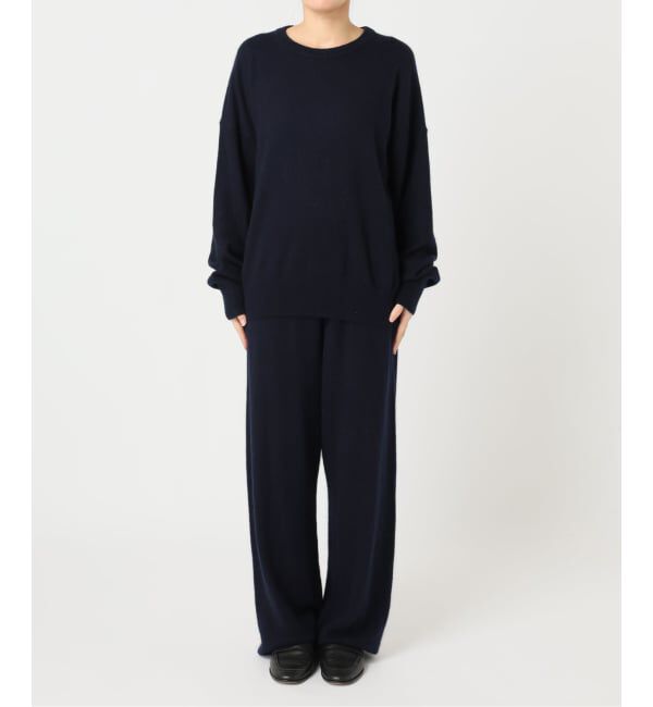 OUTDOOR PRODUCTS Usual Things「≪予約≫クルーネックニット&times;ニットパンツ 2点SET」|ニット・セーター|