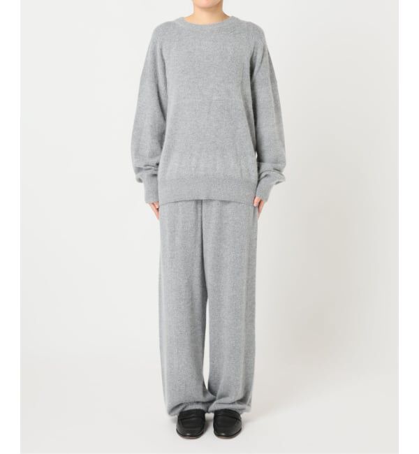 OUTDOOR PRODUCTS Usual Things「≪予約≫クルーネックニット&times;ニットパンツ 2点SET」|ニット・セーター|
