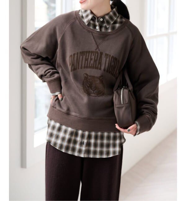 OUTDOOR PRODUCTS Usual Things「ピグメントZOOスウェット」|スウェット・ジャージ|