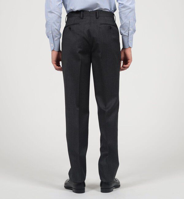 TOMORROWLAND MENS「21マイクロン ウールツイル ノープリーツスラックス V.B.CANONICO」|スラックス|