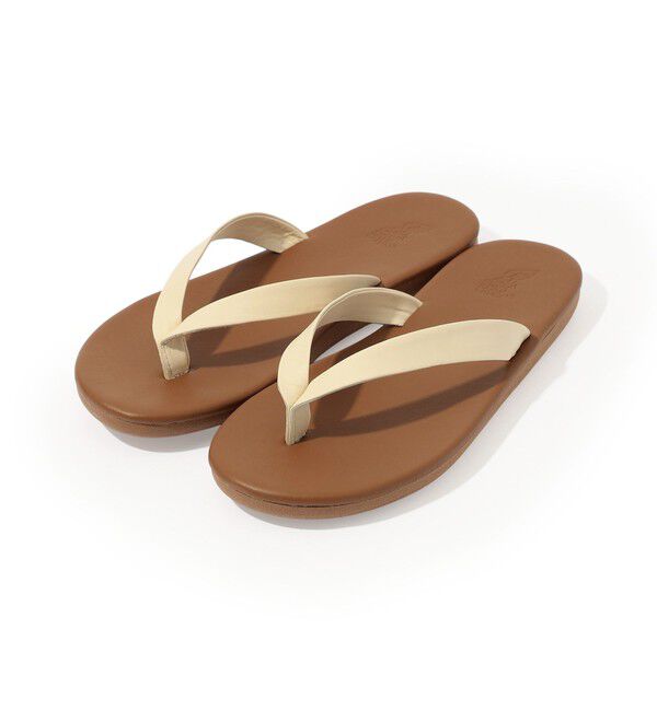 TOMORROWLAND GOODS「Ancient Greek Sandals SAIONARA トングサンダル」|サンダル|44 ブラウン系